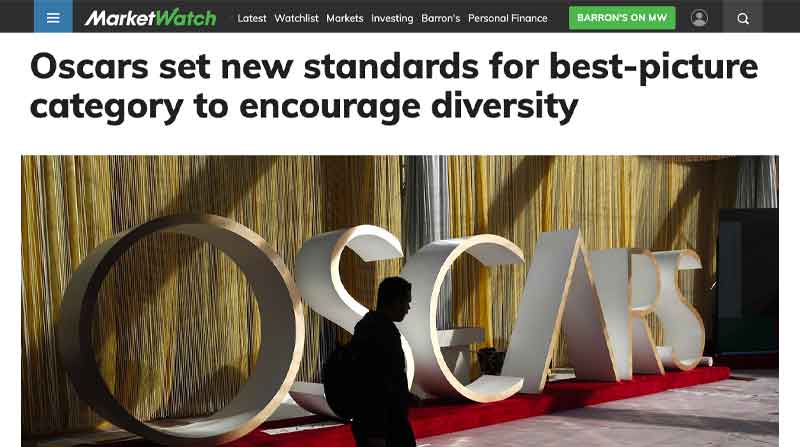 Oscars set new standards for best-picture category to encourage diversity